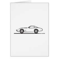 1974 - 1977 Corvette Greeting Card