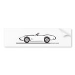1974 - 1977 Corvette Convertible Bumper Sticker