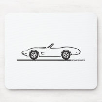 1974 - 1977 Corvette Convertible Mousepads