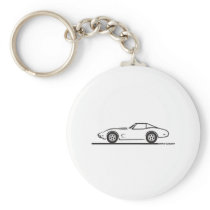 1974 - 1977 Corvette Keychain