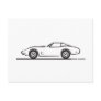 1974 - 1977 Corvette Postcard