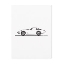 1974 - 1977 Corvette Post Card
