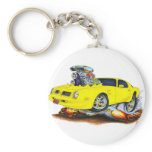 1974-76 Firebird Yellow Car Keychain