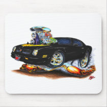 1974-76 Trans Am Black Car Mousepad
