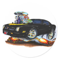 1974-76 Trans Am Black Car Sticker