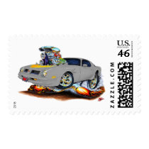 1974-76 Trans Am Grey Car Postage Stamp