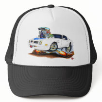 1974-76 Trans Am White-Blue Car Trucker Hats