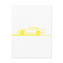 1974-78 Trans Am Yellow Car Postcards