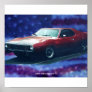 1974 AMC JAVELIN AMX ON CANVAS POSTER