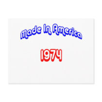 1974 Made In America Postcard