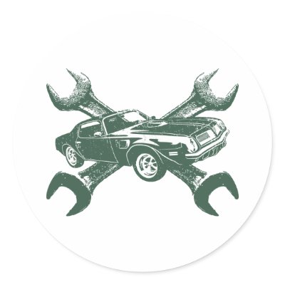 1974 Pontiac Firebird 455 Trans Am round sticker