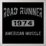 1974 Road Runner American Muscle Poster