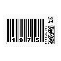1975 barcode postage stamps