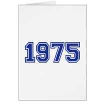 1975 Birthday Greeting Cards