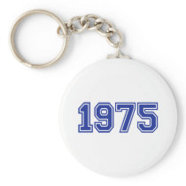 1975 Birthday Keychain