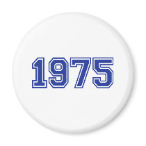 1975 Birthday Fridge Magnets