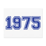 1975 Birthday Post Cards