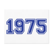 1975 Birthday Post Cards