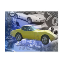 1975 C-3 Corvette-Buffalo Bill Corvette Show postcards by wksimages 1975 C-3 Corvette-Buffalo Bill Corvette Show postcards