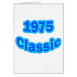 1975 Classic Blue Greeting Cards