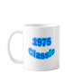 1975 Classic Blue Coffee Mugs