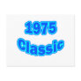 1975 Classic Blue Postcard
