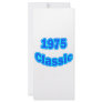 1975 Classic Blue Custom Rack Card