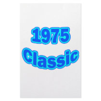 1975 Classic Blue stationery by birthyeardesigns3 1975 Classic Blue stationery