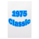 1975 Classic Blue Personalized Stationery