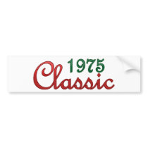 1975 Classic Bumper Sticker