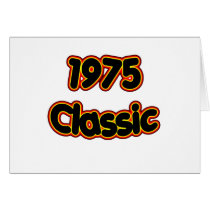1975 Classic cards