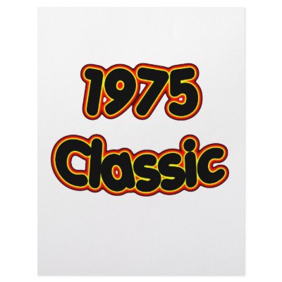 1975 Classic Custom Letterhead by birthyeardesigns3