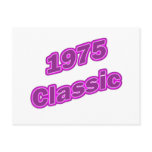 1975 Classic Purple Postcard