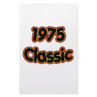 1975 Classic Stationery by birthyeardesigns3
