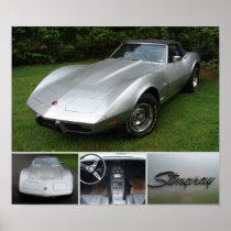 1975 Corvette Print