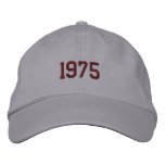 1975 Embroidered Hat embroidered hats