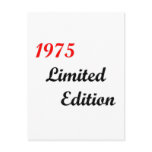 1975 Limited Edition Post Card