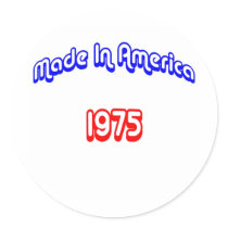1975 Made In America stickers