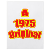 1975 Original Red Custom Flyer