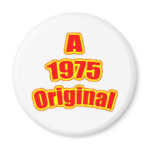 1975 Original Red Refrigerator Magnet