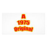 1975 Original Red Photo Card