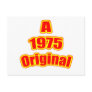 1975 Original Red Postcard