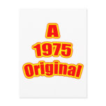 1975 Original Red Post Card