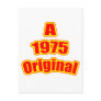 1975 Original Red Post Card