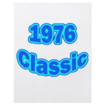1976 Classic Blue Flyer Design