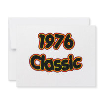 1976 Classic Announcement
