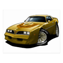 1977-78 Trans Am Gold Post Card