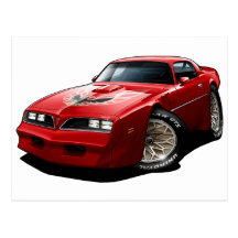 1977-78 Trans Am Red Post Cards