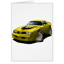 1977-78 Trans Am Yellow Cards