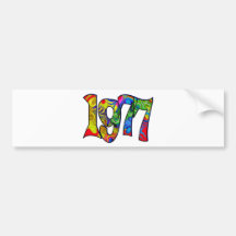 1977 BUMPER STICKERS